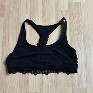 Aerie Black Lace Bralette